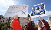 В США прошли акции в поддержку ужесточения оборота оружия