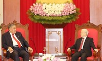 Глава Компартии Вьетнама принял делегацию Объединенного левого движения ДР