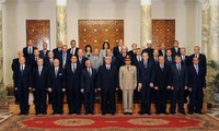 คณะรัฐมนตรีชุดใหม่ของอียิปต์เข้าพิธีสาบานตนรับตำแหน่ง