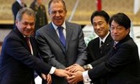 ญี่ปุ่นและรัสเซียเห็นพ้องกันที่จะร่วมมือด้านความมั่นคง