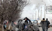สถานการณ์การปะทะในเขตเดบาล์ตเซโว ประเทศยูเครน