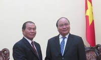 รองนายกรัฐมนตรีเวียดนามให้การต้อนรับรัฐมนตรีว่าการกระทรวงมหาดไทยลาว