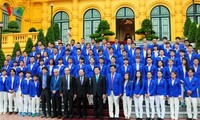 ประธานประเทศเจืองเติ๊นซาง:วงการกีฬาเวียดนามต้องพัฒนาให้ทัดเทียมกับภูมิภาคเอชียและโลก