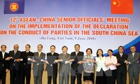 ปัญหาทะเลตะวันออกได้รับการหารือในการประชุมเจ้าหน้าที่อาวุโสระหว่างอาเซียนกับจีน