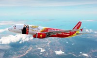 สายการบินเวียดเจ็ทแอร์เปิดเส้นทางบินตรงระหว่างกรุงฮานอยกับเมืองเสียมราฐ ประเทศกัมพูชา 