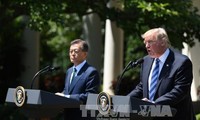 สหรัฐและสาธารณรัฐเกาหลีให้คำมั่นที่จะผลักดันความสัมพันธ์พันธมิตร