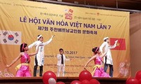 งานวัฒนธรรมเวียดนามในสาธารณรัฐเกาหลีมีส่วนร่วมเชื่อมโยงชุมชน