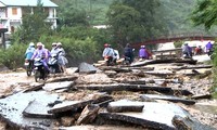 แนวร่วมปิตุภูมิเวียดนามส่งโทรเลขไต่ถามประชาชนในจังหวัดเขตเขาภาคเหนือที่ได้รับผลกระทบจากภัยธรรมชาติ