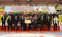 ทีมฟุตซอลไทยคว้าแชมป์ในการแข่งขันฟุตซอลชิงแชมป์เอเชียตะวันออกเฉียงใต้ HD Bank 2019  