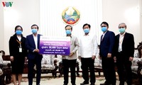 ลาวชื่นชมความช่วยเหลือของเวียดนามในการป้องกันและรับมือการแพร่ระบาดของโรคโควิด -19 
