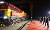ขบวนรถไฟขนส่งสินค้าขบวนแรกภายใต้กรอบของ RCEP จากจีนมายังเวียดนาม