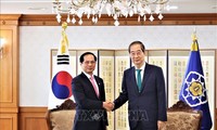 เวียดนามและสาธารณรัฐเกาหลีเห็นพ้องที่จะผลักดันความสัมพันธ์หุ้นส่วนยุทธศาสตร์ในทุกด้าน