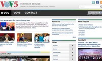 VOV Overseas Service's website is launched