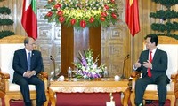 Myanmar President visits Vietnam