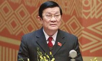 President Truong Tan Sang receives new JICA leader