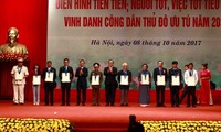 Hanoi honors outstanding residents