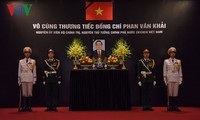 State funeral held for former PM Phan Van Khai