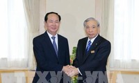 President Tran Dai Quang visits Japan’s Gunma prefecture