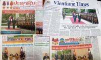 Lao media highlight Vietnamese Party leader, President Nguyen Phu Trong’s visit