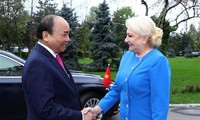 Welcome ceremony held for PM Nguyen Xuan Phuc in Bucharest