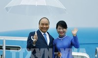 PM Nguyen Xuan Phuc arrives in Japan