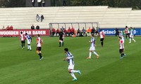 Van Hau plays in Heerenveen youth team’s match