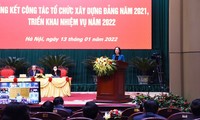 National conference to implement Party building work for 2022