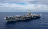 US aircraft carrier Ronald Reagan leaves Vietnam