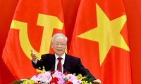 Party leader Nguyen Phu Trong demonstrates leadership nucleus role