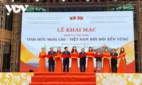 Khai mạc triển lãm ảnh “Tình hữu nghị Lào –Việt Nam đời đời bền vững”