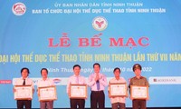 Bế mạc Đại hội Thể dục thể thao tỉnh Ninh Thuận 