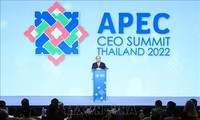 Chủ tịch nước Nguyễn Xuân Phúc phát biểu tại Hội nghị Thượng đỉnh doanh nghiệp APEC 2022