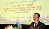 Đại hội đại biểu Hội Cựu chiến binh Việt Nam lần thứ VII diễn ra từ ngày 29 - 31/12