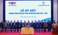 Đài TNVN ký phối hợp tuyên truyền với Liên minh Hợp tác xã Việt Nam