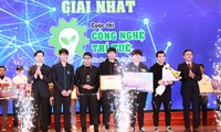 Sinh viên Trường Đại học Bách khoa Hà Nội giành giải Nhất cuộc thi công nghệ trí tuệ