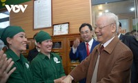 Tổng Bí thư Nguyễn Phú Trọng thăm và làm việc tại tỉnh Thái Nguyên