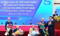 Kỷ niệm trọng thể 50 năm Ngày ký Hiệp định Paris về chấm dứt chiến tranh, lập lại hòa bình ở Việt Nam