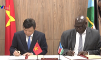 越南与南苏丹建立外交关系
