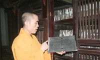Buddhist woodblocks of Vinh Nghiem Pagoda