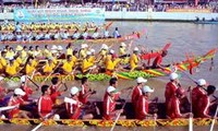 “Ngo” Boat Races of the ethnic Khmer people in Soc Trang province