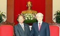 Party leader receives Cambodian top legislator