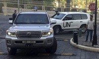 UN in talks with Syria, Russia on security for chemical weapons experts