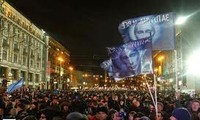 Rusia: concentración multitudinaria para celebrar victoria de Putin