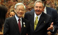 Líder partidista vietnamita envía mensaje de agradecimiento al dirigente cuba