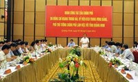 Vice premier Hoang Trung Hai trabaja en la provincia de Quang Ninh
