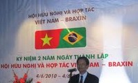 Fortalecen actividades de amistad y cooperación Vietnam- Brasil
