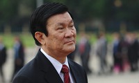 Presidente de Vietnam visita oficialmente Federación Rusa 