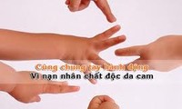 Juntar manos para paliar dolor causado por agente naranja/dioxina