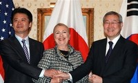 Estados Unidos, Japón, Corea del Sur examinan tensiones regionales