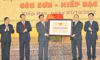 Con Son-Kiep Bac recibe certificado de especial vestigio histórico nacional 